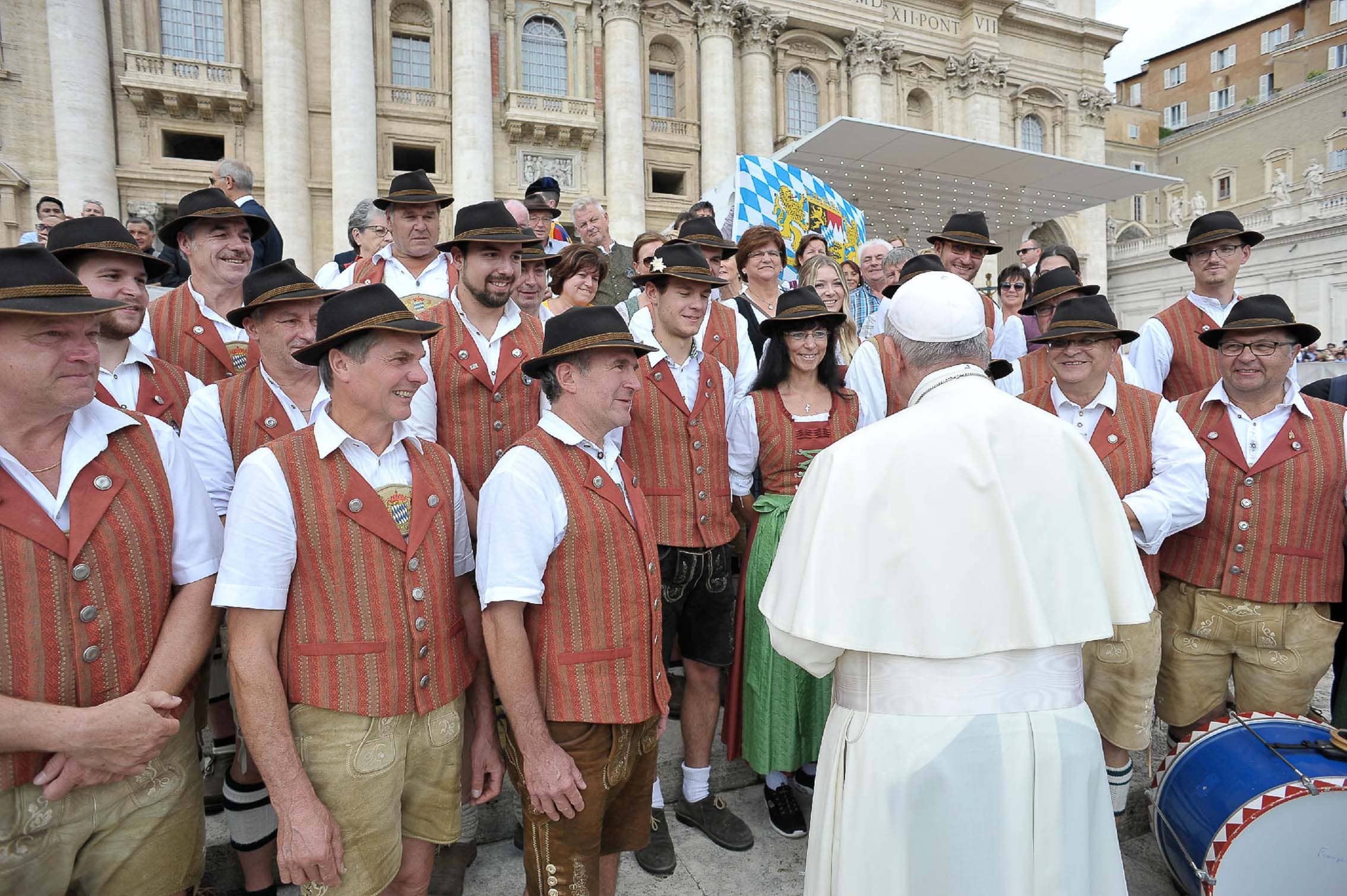 Audienz beim Papst 2019